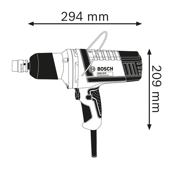 Bosch Impact Wrench GDS 18 E