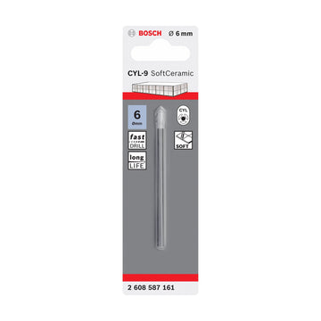 CYL-9 Tile drill bit Ceramic 6 x 80 mm - image 02