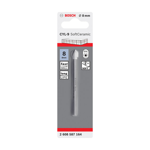 CYL-9 Tile drill bit Ceramic 8 x 80 mm - image 02