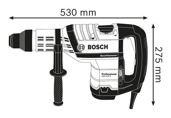 Bosch Rotary Hammers >=5KG GBH 8-45 D