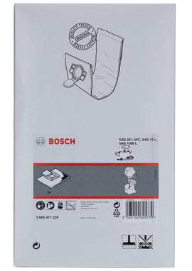 Disposable Dust bag for GAS 15 L, GAS 20 L, GAS 1200 L,5 pc - 0
