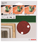 Bosch sanding sheet set for random orbit sanders 150 mm, 40, 5 pc-2