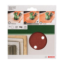 Bosch sanding sheet set for random orbit sanders 150 mm, 120, 5 pc - image 02