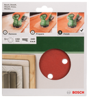 Bosch sanding sheet set for random orbit sanders 150 mm, 240, 5 pc-2