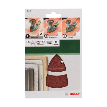 For multi-sanders, 102 x 62/93 mm, 40, 10pc - image 02