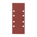 Bosch sanding sheet set for orbital sanders 93 x 230 mm, 80, 8-hole, 10 pc, clip on - image 02