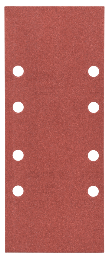 For orbital sanders, 93 x 230 mm, 180, 8 holes, 10 pc, clip on