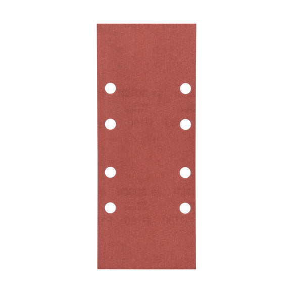 For orbital sanders, 93 x 230 mm, 180, 8 holes, 10 pc, clip on - image 01