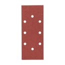 Bosch sanding sheet set for orbital sanders 93 x 230 mm, 120, 8 holes, 10 pc, clip on - image 01