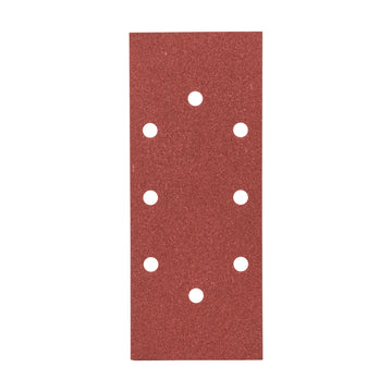 Bosch sanding sheet set for orbital sanders 93 x 230 mm, 120, 8 holes, 10 pc, clip on - image 01