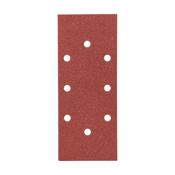 Bosch sanding sheet set for orbital sanders 93 x 230 mm, 120, 8 holes, 10 pc, clip on - image 01