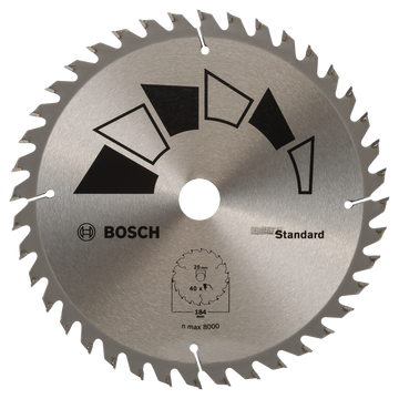 Bosch Circular saw blade STANDARD 184 x 20, 40
