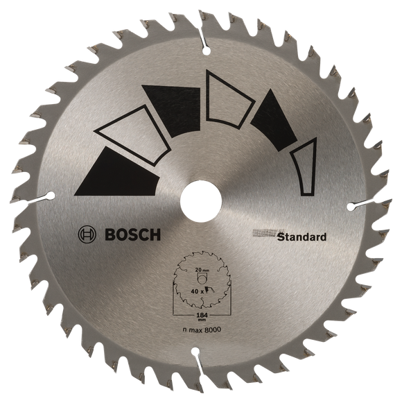 Bosch Circular saw blade STANDARD 184 x 20, 40
