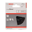 PRO Metal clean Cup Brush, 70 x 0.3 mm, Thread - image 02