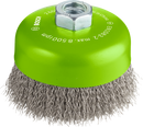 PRO Stainless Steel clean Cup Brush, 100 x 0.3 mm, Thread-1