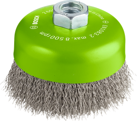 PRO Stainless Steel clean Cup Brush, 100 x 0.3 mm, Thread