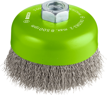 PRO Stainless Steel clean Cup Brush, 100 x 0.3 mm, Thread