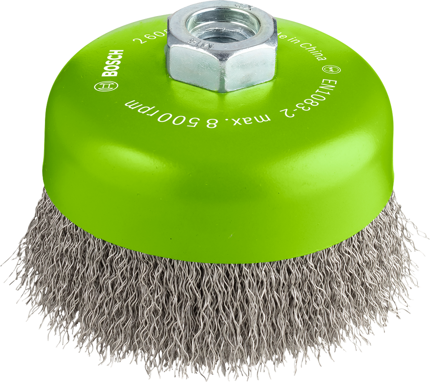 PRO Stainless Steel clean Cup Brush, 100 x 0.3 mm, Thread
