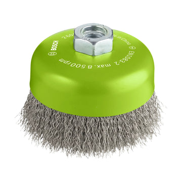 PRO Stainless Steel clean Cup Brush, 100 x 0.3 mm, Thread - image 01