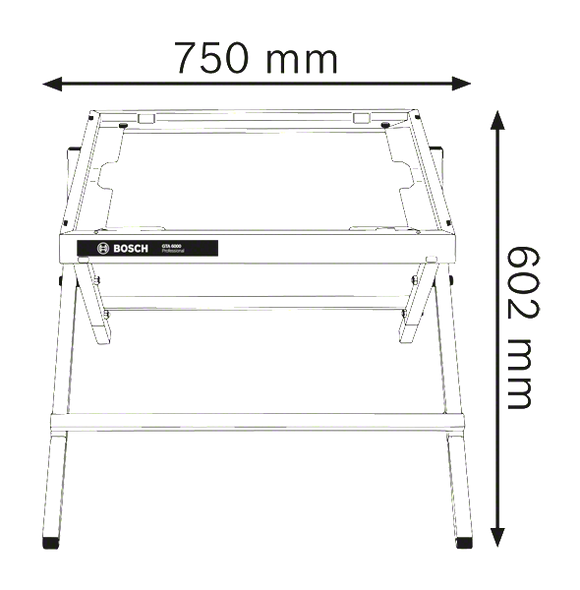 Bosch Table Saw Stand GTA 6000 for GTS 10 XC (Stand Only)