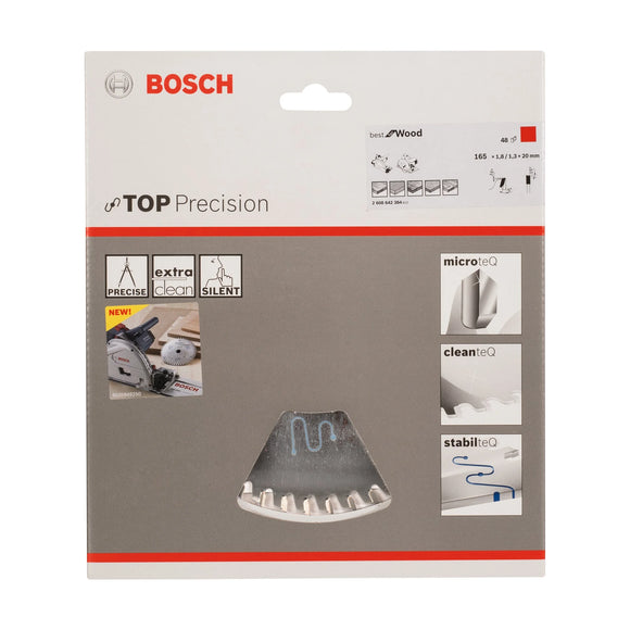 Top Precision Best for Wood circular saw blade
 165 x 20 x 1,8 mm, 48 - image 02