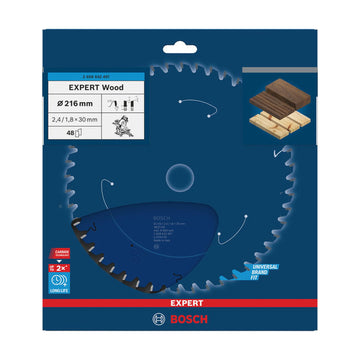 EXPERT Wood Circular Saw Blade, 216 x 2.4/1.8 x 30 mm, T48 - image 02