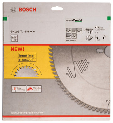 Expert for Wood circular saw blade
 250 x 30 x 3,2 mm, 60 - 0