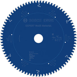 EXPERT Multi Material Circular Saw Blade, 254 x 2.4/1.8 x 30 mm, T80