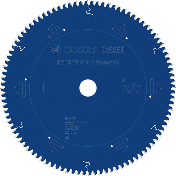 EXPERT Multi Material Circular Saw Blade, 305 x 2.4/1.8 x 30 mm, T96