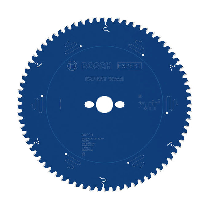 EXPERT Wood Circular Saw Blade, 305 x 2.4/1.8 x 30 mm, T72
 305 x 30 x 2,4 mm, 72 - image 01