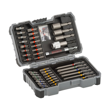 Bosch 41pc Bit and Nutsetter Set, + universal & magnetic holders - image 01