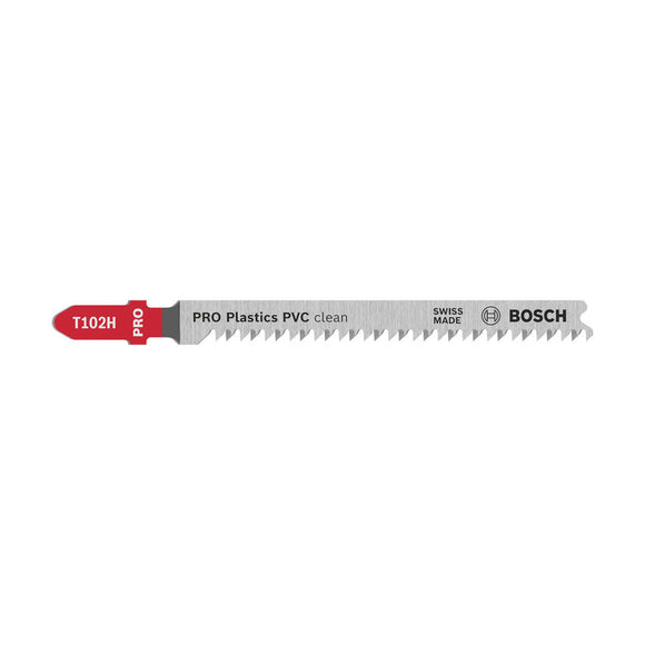 PRO Plastics PVC clean T102H Jigsaw Blade, 100 mm, 5 pcs - image 01