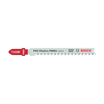 PRO Plastics PMMA clean T102BF Jigsaw Blade, 92 mm, 3 pcs - image 01