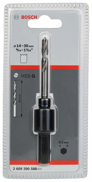 Hexagon socket adapter 1/2"-20 UNF, 14-30 mm