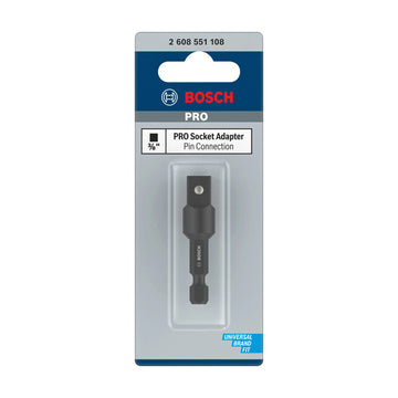 Bosch PRO Socket Adapter with Pin Connection, 3/8", 50 mm - image 02