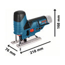 Bosch Cordless Jig Saw GST 12V-70 Solo excl Battery & Charger - image 03