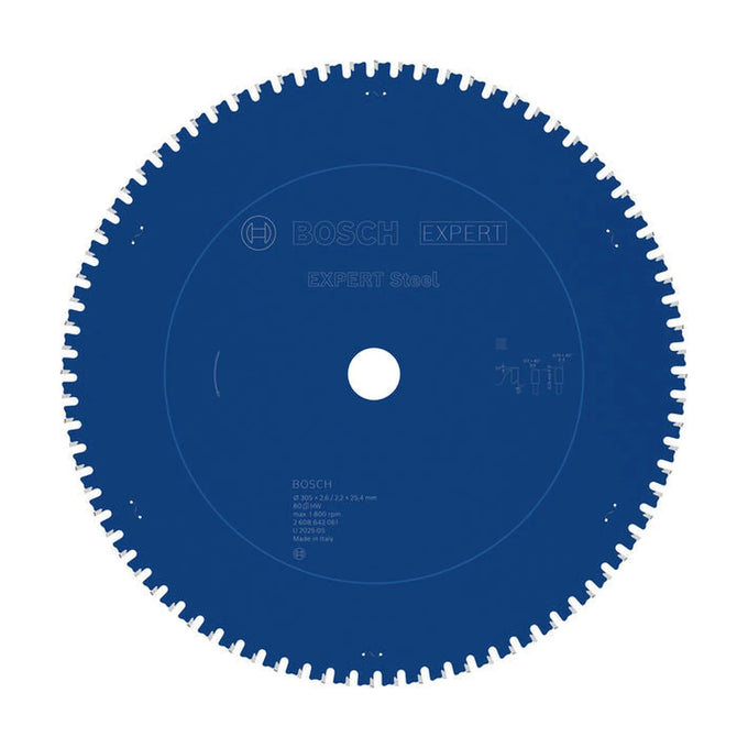 EXPERT Steel Circular Saw Blade, 305 x 2.6/2.2 x 25.4 mm, T80 - image 03