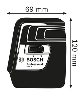 Bosch Self Leveling Line Laser GLL 3 X - 0