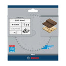 PRO Wood Circular Saw Blade, 85 x 1.1 x 15 mm
 85 x 15 x 1.1mm x 20 for GKS 12V-LI - image 02