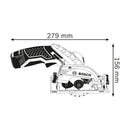 Bosch Cordless Circular Saw GKS 12V-26 Solo excl Battery & Charger - image 03