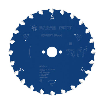 EXPERT Wood Circular Saw Blade, 165 x 2.6/1.6 x 20 mm, T24 - image 01