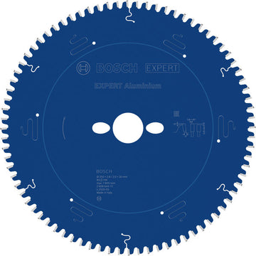 EXPERT Aluminium Circular Saw Blade, 250 x 2.8/2 x 30 mm, T80