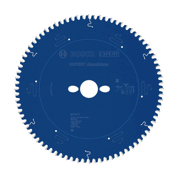 EXPERT Aluminium Circular Saw Blade, 250 x 2.8/2 x 30 mm, T80 - image 03