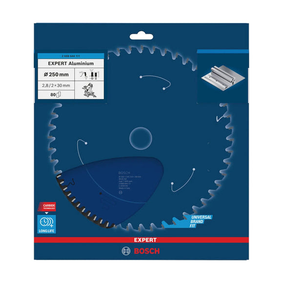 EXPERT Aluminium Circular Saw Blade, 250 x 2.8/2 x 30 mm, T80 - image 04