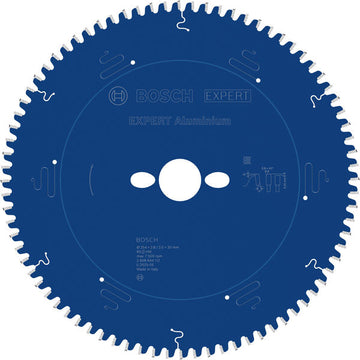 EXPERT Aluminium Circular Saw Blade, 254 x 2.8/2 x 30 mm, T80