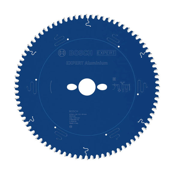 EXPERT Aluminium Circular Saw Blade, 254 x 2.8/2 x 30 mm, T80 - image 03