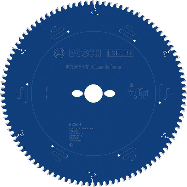 EXPERT Aluminium Circular Saw Blade, 305 x 2.8/2 x 30 mm, T96
 305 x 30 x 2,8 mm, 96