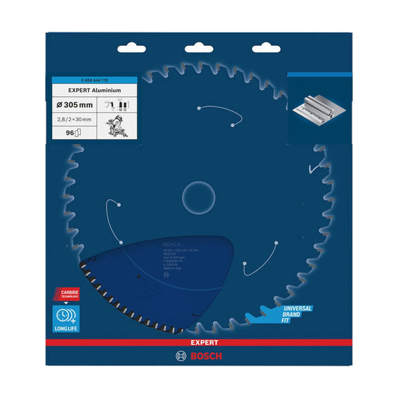 EXPERT Aluminium Circular Saw Blade, 305 x 2.8/2 x 30 mm, T96
 305 x 30 x 2,8 mm, 96 - image 04