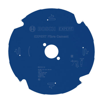EXPERT Fibre Cement Circular Saw Blade, 190 x 2.2/1.6 x 30 mm, T4 - image 01