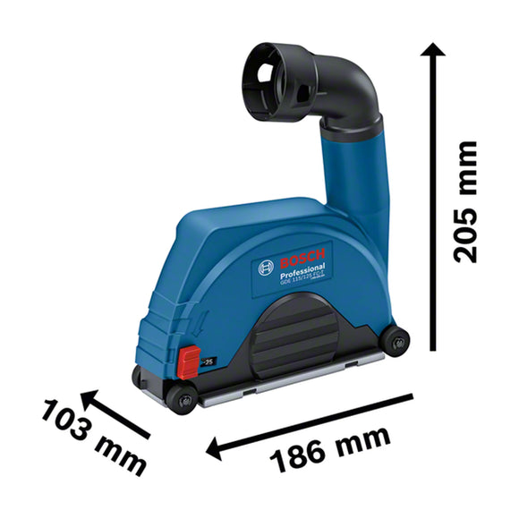 Bosch Attachment, Dust extraction GDE 115/125 FC-T - image 04